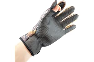 Undercover Gants résistants à l’Eau en néoprène extérieur pour Hommes avec Paumes en Caoutchouc et Doigt et Pouce rabattables