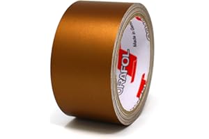 FINEST FOLIA Vinyl Trim Stripe 33ft Tape Pinstriping Striping Sticker for Car Motorcycle Bike Truck Boat Decal for Crafting Handicrafts Model Making self-adhesive (Matt copper, 1,18“)