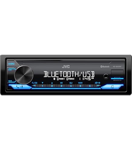 JVC KD-X280BT Bluetooth Car Stereo w/USB Port AM/FM Radio