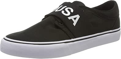 DC Shoes Blue-Blue-White Trase TX LE Womens Low Top Shoe Blue - Shoes Low  top trainers Women £ 51.99