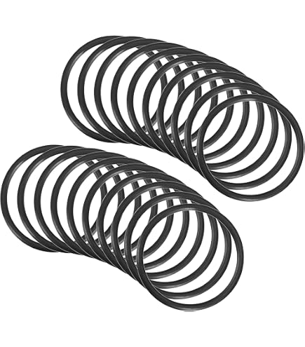 2 Joints Toriques (O-Ring) En Fluoro-gomme - Dimensions 15x19x2 Mm - Pour Haute étanchéité - Marque Uxcell