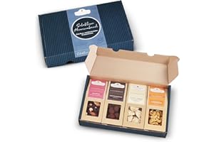 ‎WELLNUSS Herrenabend Parent (4 Snacks im Geschenkkarton, Premium Selektion)