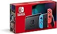 Nintendo Switch avec paire de Joy-Con Rouge Néon et Bleu Néon