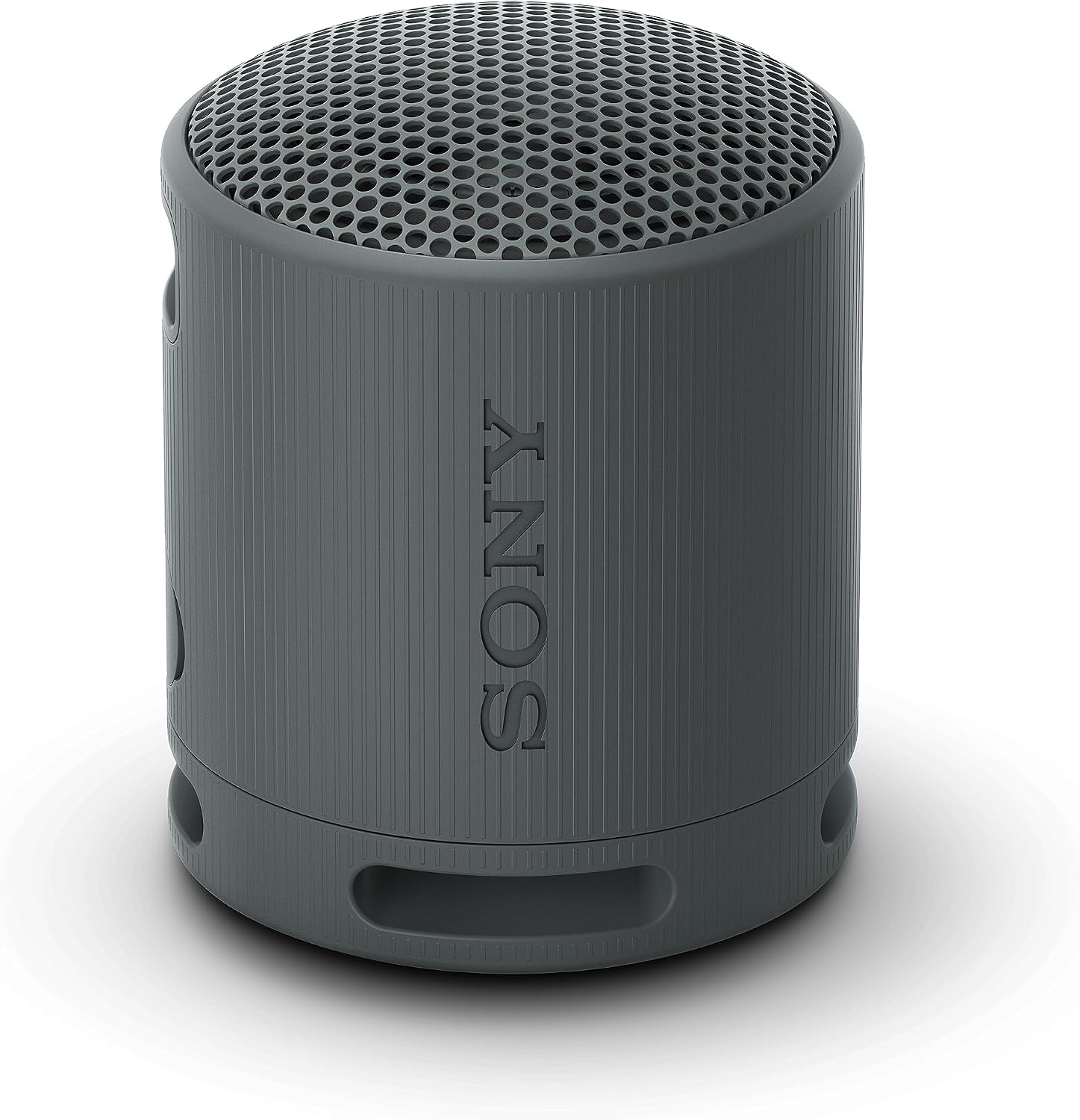 Sony Altavoz Bluetooth SRS-XB100, Ligero, Compacto, Altavoz Resistente al Agua y al Polvo IP67, hasta 16 h de batería, Correa Adaptable, Negro