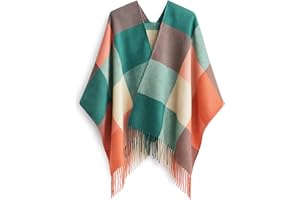 Good Nite Bufanda Pañuelo Cuello Mujer Invierno Otoño Fular Hombre Cuadros Elegante Chal Mujer Pasminas Moda Suave Cálido 200x60cm