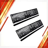 AEE&reg; &Ccedil;ıt&ccedil;ıtlı Plakalık 2&rsquo;li Set &ndash; Takmatik Oto Plaka Tutucu, Standart Ara&ccedil; Plaka &Ccedil;er&ccedil;evesi (Siyah)