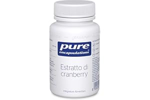 Pure Encapsulations - Estratto di Cranberry - Estratto di Mirtillo Rosso Naturale - Integratore Alimentare Ipoallergenico per la Salute del Tratto Urinario - 30 Capsule