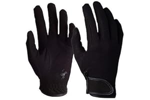 WDEC Reithandschuhe, Unisex Erwachsene, Reithandschuhe Atmungsaktiv, Touchscreen Handschuhe, für Radfahren, Reiten und Outdoor Aktivitäten, Professional