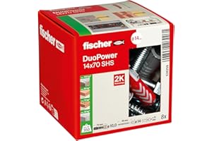 Fischer, Duopower, tassello universale con vite, 538259