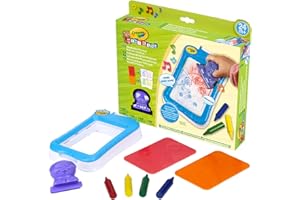 CRAYOLA - Mini Kids - Station de Dessin Musicale - Activités Créatives Et Cadeau Pour Les Enfants - Crayons lavables, Couleurs assorties - Âge 24 Mois - 81-1306