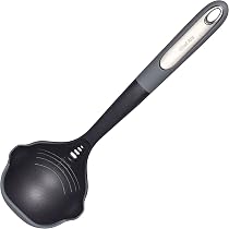 Louche Cuisine En Acier Inoxydable - Manche Court Ergonomique - Grande Capacité Pour Soupes/Ragoûts - 8