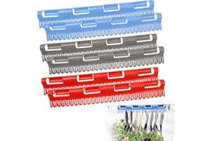 Parastar 6 sztuk wieszaków do wieszania skarpet na bieliznę, wieszak na skarpety, suszarka na pranie, z tworzywa sztucznego, suszarka do skarpet, wisząca do skarpet i bielizny