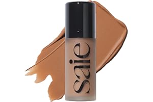 Saie Dew Bronze - Gentle and Contoured Liquid Tan - Enriched with Vegetable Glycerin for Effortless Blending and Deep Nutrients of Skin, Travel Size Christmas Gifts