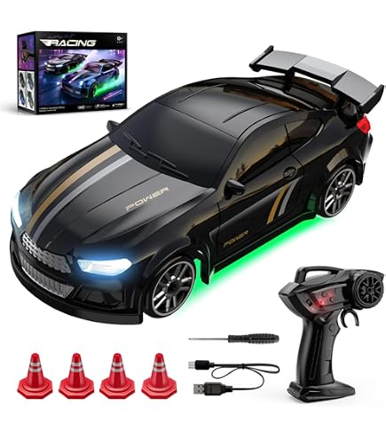 BuildCubes KM3299 1/32 RC Drift Auto, KM3299 1/32 Mini RC Drift Car RC Racing Auto, KM3299 RC Drift Car RC Drift Racing Auto, Drift RC Car RC Sportwagen, Geschenk Für Erwachsene -RTR
