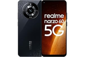 realme narzo 60 5G (Cosmic Black,8GB+128GB) | 90Hz Super AMOLED Display | Ultra Sharp 64 MP Camera | with 33W SUPERVOOC Charg