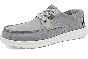 LEOSS ORIGINAL Chaussures de Bateau pour Homme Mocassins Homme Chaussures d’été Hommes Respirantes Confortables