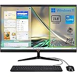 Acer Aspire C24-1700 Computer Fisso All in One, Pc Desktop, Processore Intel Core i5-1235U, Ram 8 GB DDR4, 512 GB SSD, Displa