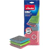 Vileda Glitzi 3 L&uuml; Power Inox Colors &Ccedil;elik Bulaşık S&uuml;ngeri