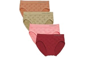 Channo Braguitas Infantil Niña Lisas con Flores Bordadas. Sin Costura Elástico Microfibra Suave. Packs Surtidos