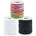 1mm Elastic String Stretchy String, Bracelet Making Rainbow Bracelet ...