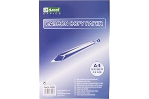 D.RECT Carbon Paper, carta velina, DIN A4, 25 fogli