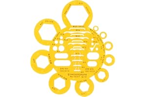 GRAPHOPLEX STANDARDGRAPH Trace écrous/boulons Orange Transparent