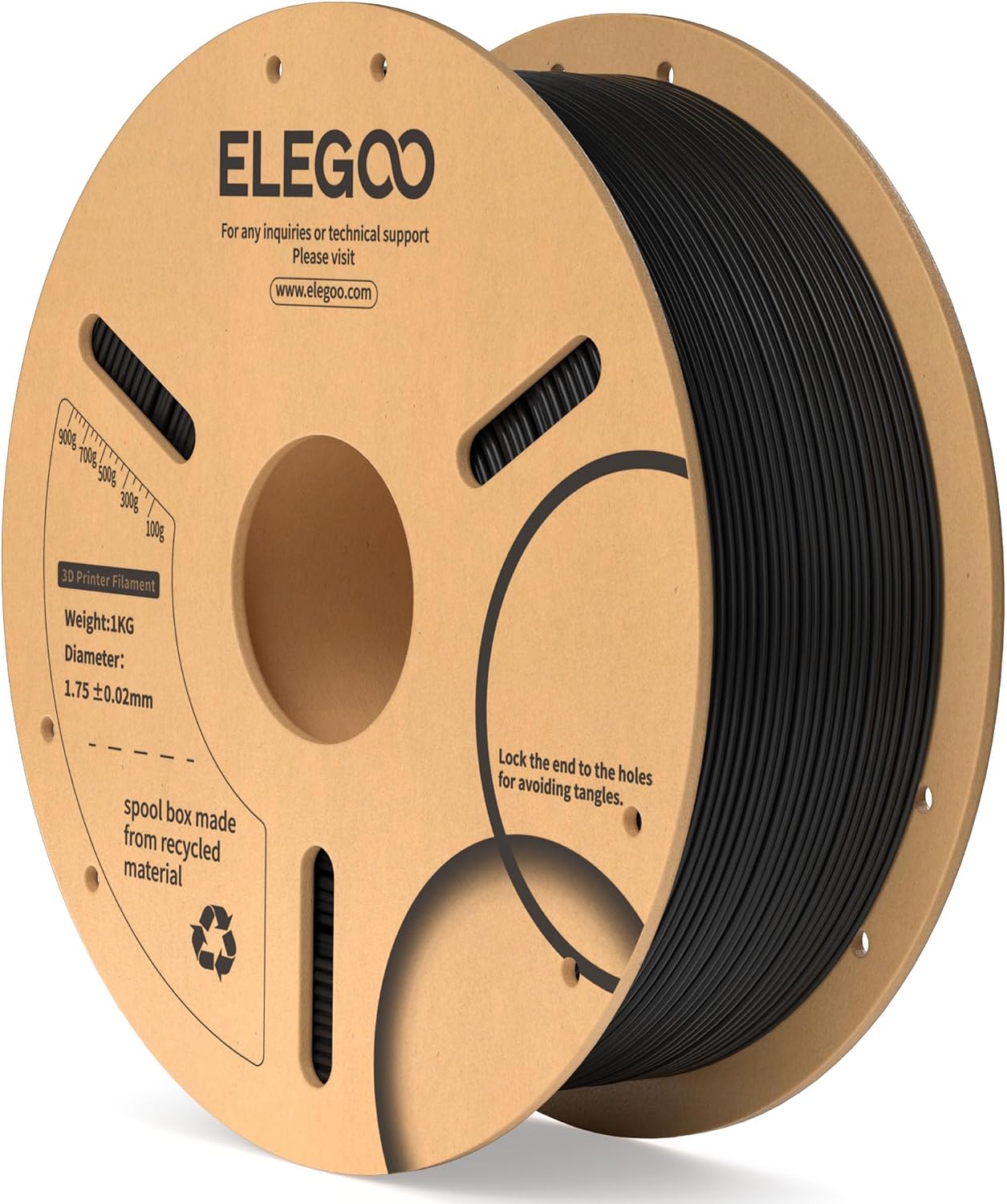 Avis d'Expert & Test Approfondi : ELEGOO PLA Filament 1 75mm Black 1KG 3D Filam (Sélection)