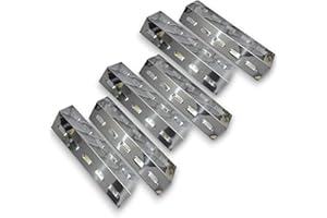 BricoShopping Campingaz - Difusor de calor para barbacoa de gas, repuesto de acero inoxidable 430, rejilla antillamas, cubierta para quemadores (1598 x 6)