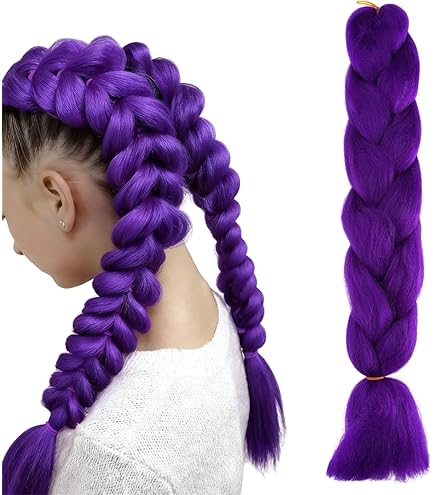 MLETULIPS Afro Kinky Pre-Stretched Marley Twist Haar - Synthetische