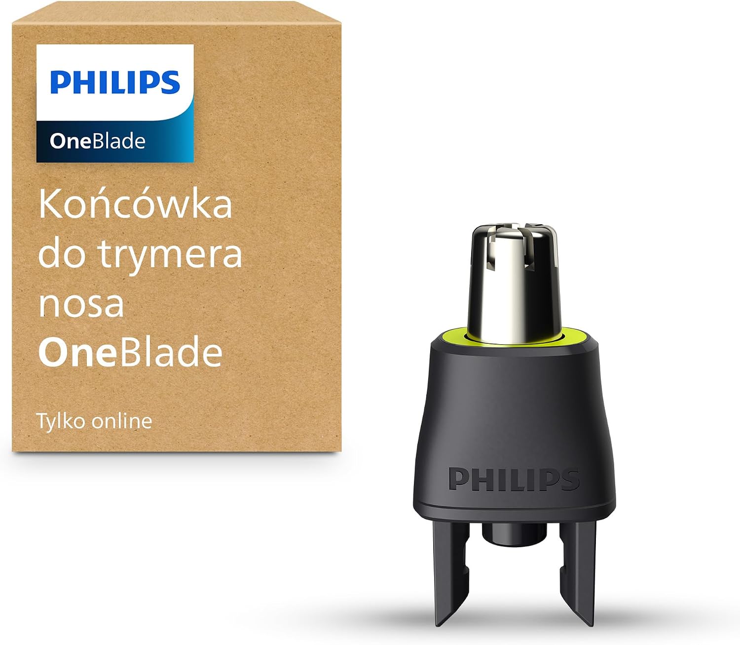 Prise en Main & Utilisation au Quotidien : Nasadka trymera do nosa Philips OneBlade komp