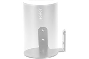 SX-Concept® Support mural Era 100 - Pour Sonos Era 100 - Variante d'angle - Peu encombrant - Fabriqué en Allemagne - Blanc