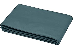 STOF - Copripiumino - Dimensioni 240 x 220 cm - 100% cotone certificato Oeko-Tex - Colore eucalipto -Modello Eden - Biancheria da letto per casa - Ideale per letto matrimoniale queen size o standard -