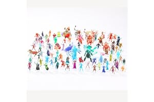 IPEAU DND Miniatures Bulk Undead Thème Donjons et Dragons Kit de démarrage Figurines 2D D&D 5E Terrain Minis Pathfinder Map Figurines plates TTRPG Accessoires de table RPG Fournitures de RPG DM Cadeaux