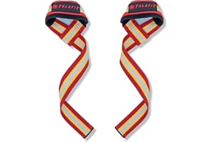 TF TALAFIT TALAFIT Straps Powerlifting Correas Levantamiento de Pesas - Muñequeras de Agarre - Fitness - Peso - Culturismo - Gimnasio - Deportivas - Gym Agarraderas - Accesorios deportivos - Muñequera de Alterofilia- Crossfit