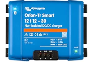 Victron Energy Orion-TR Smart 12/12-Voltios 30 amperios 360-Vatios Cargador CC/CC No Aislado (Bluetooth)