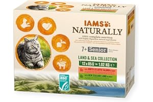 Iams Land & Sea Collection 7+ Senior Mokra Karma dla Kotów, 12 x 85 g