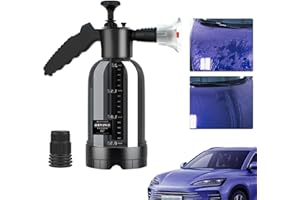 KIVRIMLARV Spruzzatore in Schiuma per Auto | Schiuma per Lavaggio Auto | Pompa spruzzo per Auto | Pompa Portatile per Lavaggio Auto – 2 l Pompa Pressione Manuale ad Alta Pressione spruzzatore per irrigazione