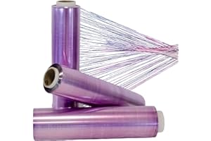 ACESA - Pack 3 Rollos de Papel Film Transparente 30x300 | Papel de Cocina Resistente | Embalaje y Protección | Microondas y Frigorífico | Film de PVC