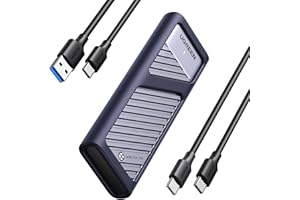UGREEN Case SSD M.2 NVMe NGFF USB C 3.2 Gen 2, Enclosure Esterno Disco Rigido M/M&B Key 2280/2242/2230/2260, UASP TRIM 10Gbps Compatibile con 970 Evo Plus, Crucial P1,WD