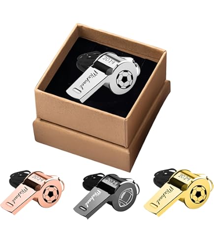 TPZORJX Pack De 2 Sifflets D'Éducation Physique- Sifflet D'Arbitre