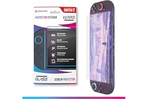 Oniverse Szkło hartowane do Switch 2 – Ochrona ekranu ze szkła hartowanego 9H, ultracienka, odporna na odciski palców i pot, kompatybilna z Nintendo Switch 2 – Zestaw czyszczący w zestawie