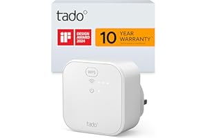 tado° Bridge X, Thread Border Router and Signal Amplifier for Thermostat X and other Thread-Capable Devices in the Smart Home Network