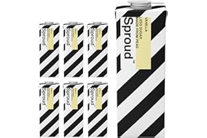SPROUD Vegan Pea Protein Milk, Vanilla Flavour, Pack of 6 (6 x 1000 ml)