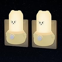 Luci Notturne Neonato Da Presa Con Orsetti - 2 Pezzi, Interruttore On/Off, LED A Risparmio Energetico Per Camera Bambini - Foto 2