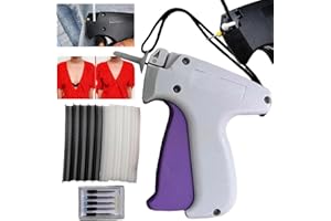 ZISWIN Quick Clothing Stitchy Fixer, Mini Quick Repair Clothing Sewing Machine, Handheld Quilt Knotting Gun, Instant Button Garment Connector, Quick Garment Fixer, Mini Quick Repair (White)