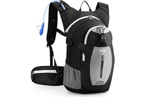 HOMIEE Mochila de Ciclismo 20L con 2.5L Hidratacion Bolsa Aislado Impermeable Ligero Mochilas MTB para Correr Bicicleta Bici Fitness Esquí Montañismo Senderismo Viaje Unisex