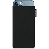 Adore June Classic Schwarz Tasche kompatibel mit iPhone 13 / iPhone 13 Pro/iPhone 12 / iPhone 12 Pro Handytasche aus widersta