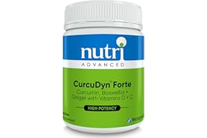 Nutri Advanced - CurcuDyn Forte - Curcumin, Boswellia and Ginger - 30 Capsules