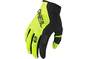 O'NEAL | Guanti Moto & Motocross | MX MTB FR Downhill | Vestibilità per il massimo comfort, materiale traspirante | Guanto ELEMENT RACEWEAR V.24 | Adulto | Nero Neon | Taglia L
