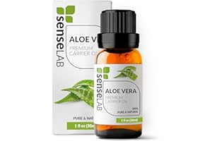 ‎SENSELAB SenseLAB Aloe-vera-öl - 100% Reines, Natürliches Trägeröl, Um Ätherische Öle Zu Mischen - Feuchtigkeitsspendendes Pflegeöl Für Haut Und Haar - Entspannende Massage (30 ml)